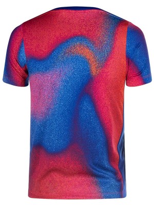 USA maillot d'entraînement d'avant-match uniforme de football pour hommes vêtements de sport rouges kit de football chemise haute Copa America 2024